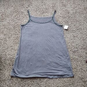 Aileen Fisher Linen Beaded Dress, Taupe, Size XL, Like New